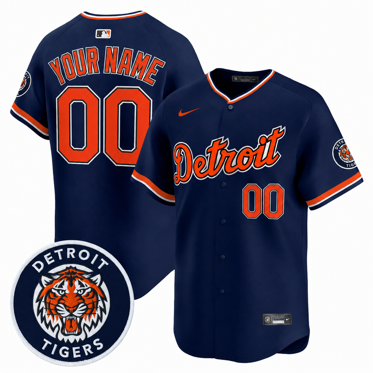 Detroit 2026 Alternate Vapor Premier Limited Custom Jersey