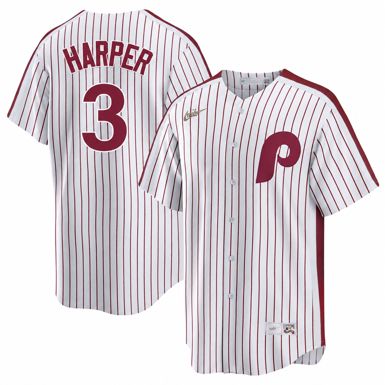 Bryce Harper Philadelphia Cooperstown Jersey