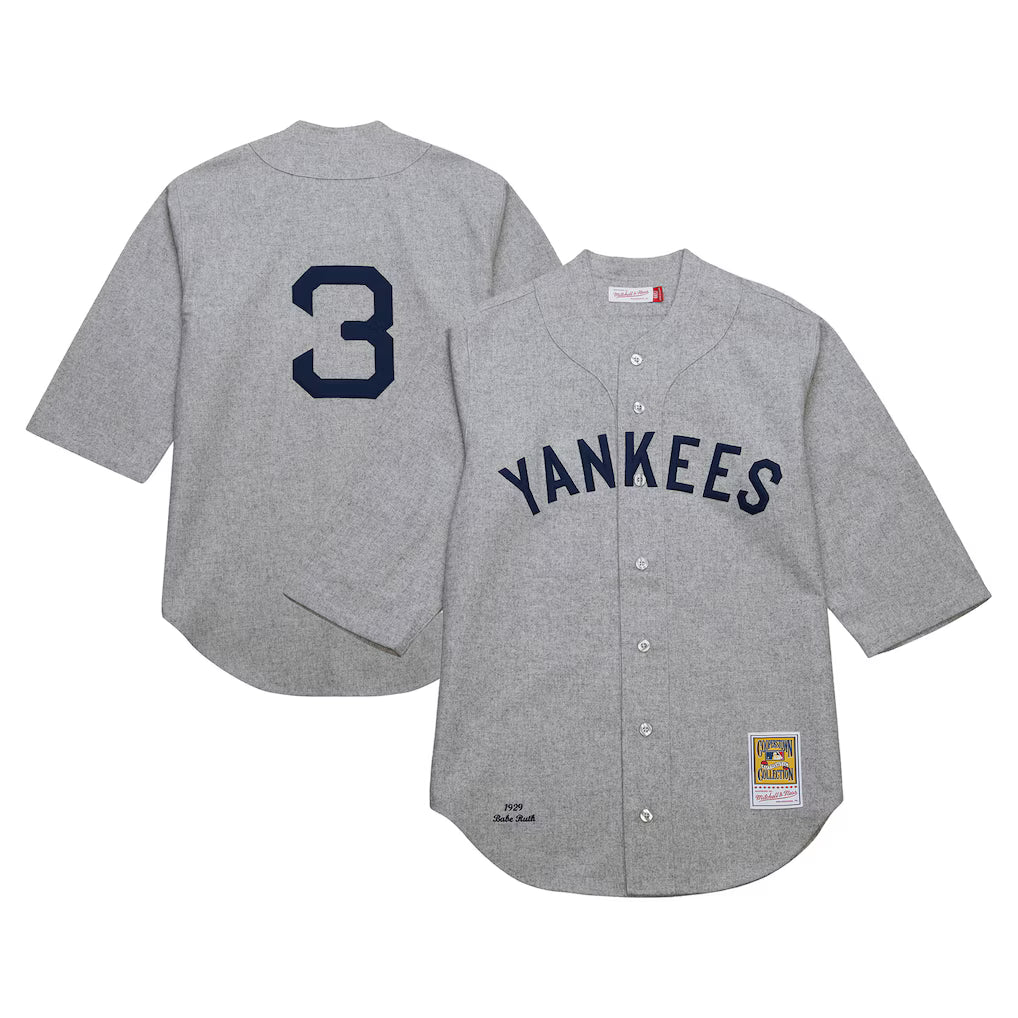 1929 Gray Jersey