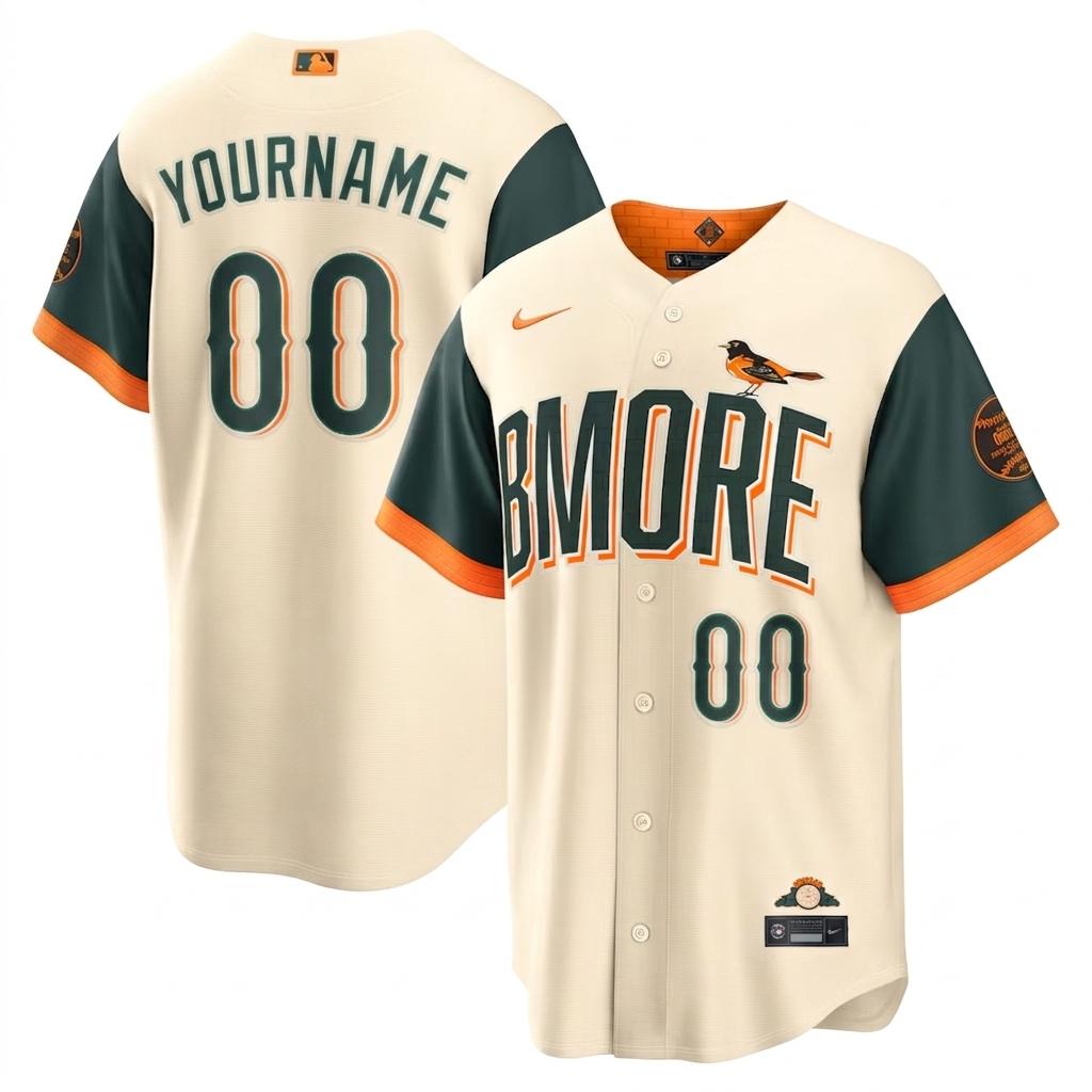 2026 Baltimore City Connect Custom Jersey