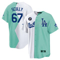 Los Angeles Vin Scully Patch Jersey Collection