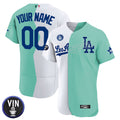 Los Angeles Vin Scully Patch Custom Name & Number Flex Base Jersey Collection