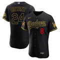 Kobe Bryant Lakers Patch Flex Base Mamba Jersey