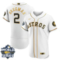 Houston Flex Base White Gold 2022 World Series Jersey