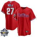 Men’s Philadelphia 2022 World Series Red Alternate Player Jersey