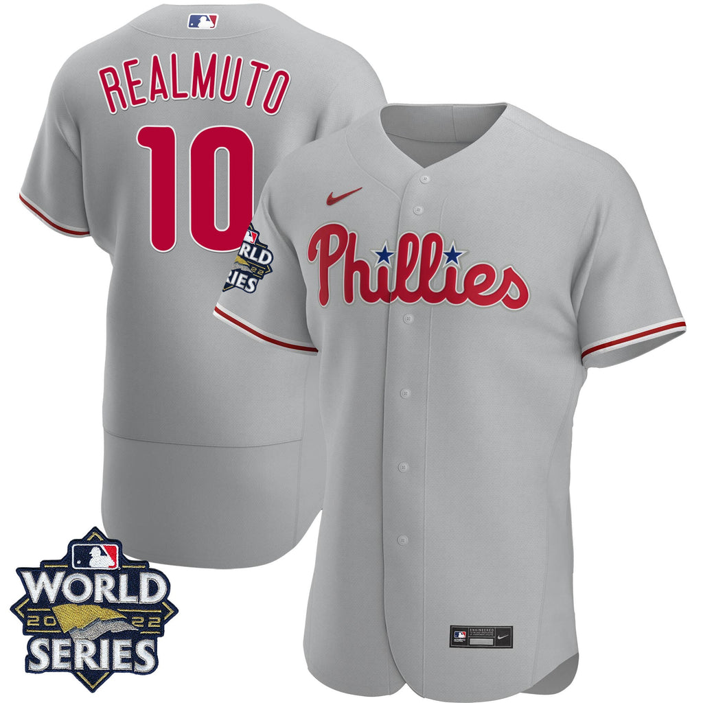 Men’s Philadelphia Gray Road 2022 World Series Jersey