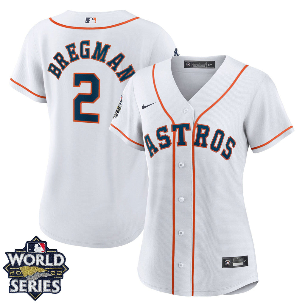 Women’s Houston 2022 World Series Home Player Jersey – White