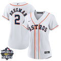 Women’s Houston 2022 World Series Home Player Jersey – White
