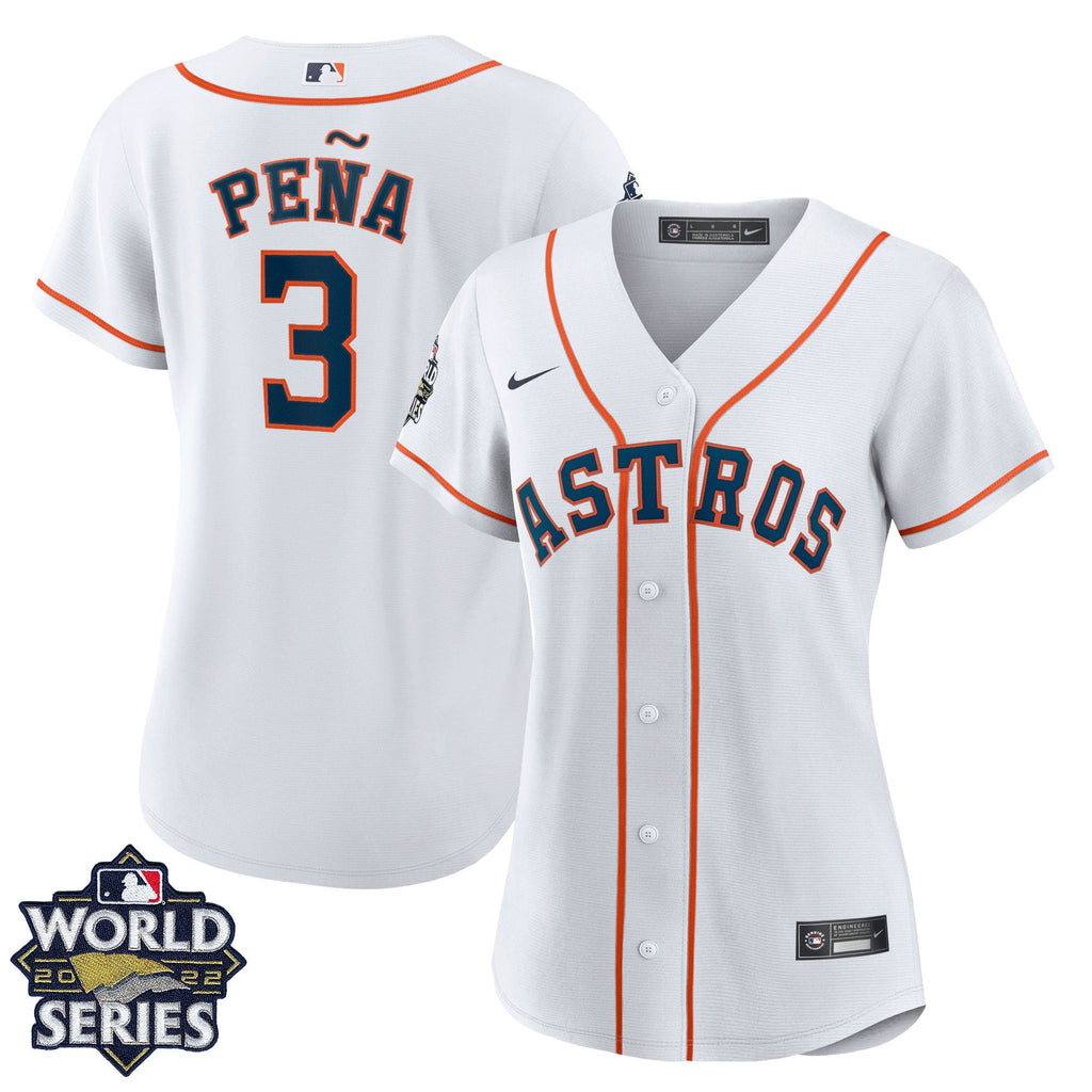 Women’s Houston 2022 World Series Home Player Jersey – White