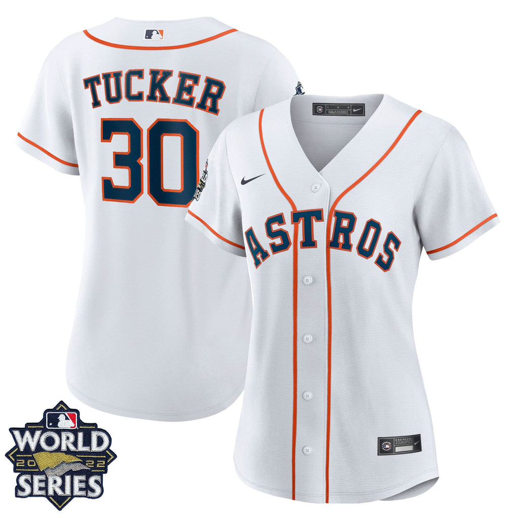 Women’s Houston 2022 World Series Home Player Jersey – White
