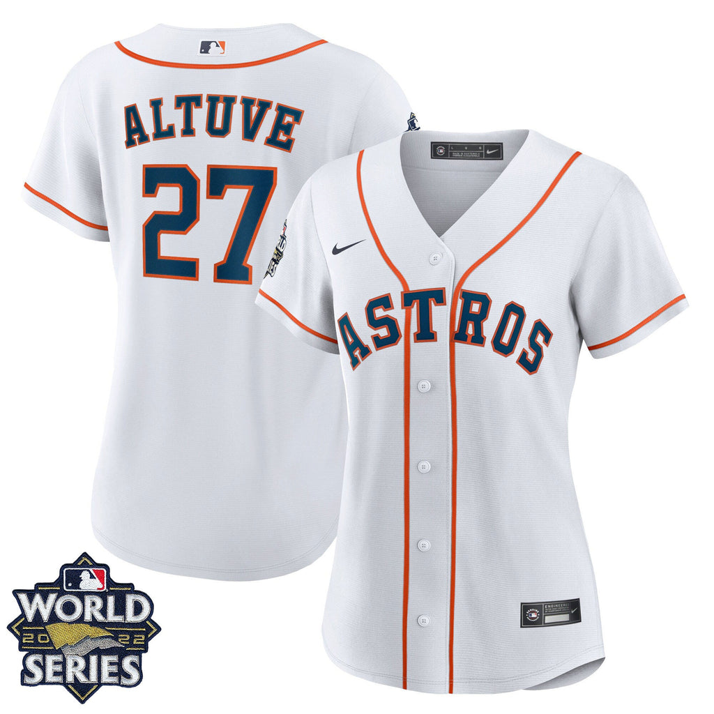 Women’s Houston 2022 World Series Home Player Jersey – White