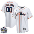 Houston 2022 World Series Custom Name And Number Home Player Jersey – White