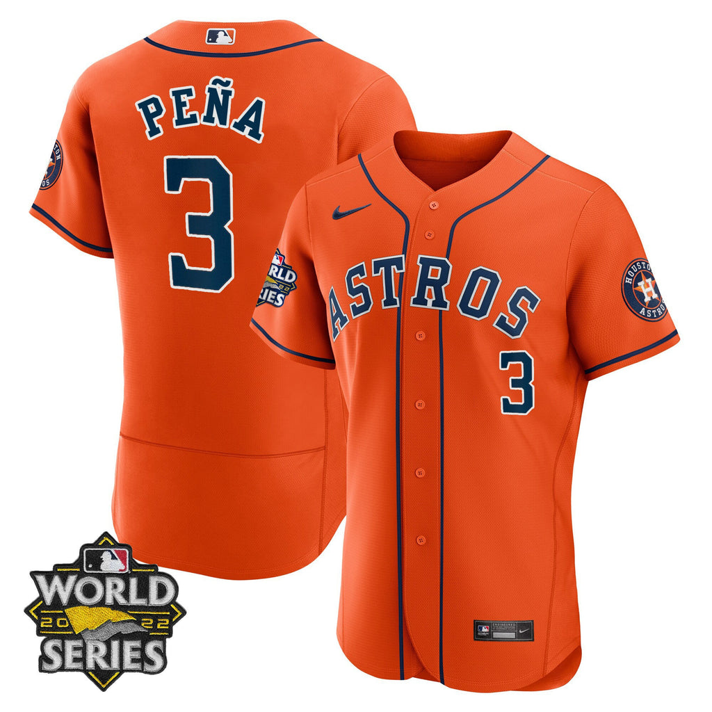 Men’s Houston Alternate 2022 World Series Player Jersey