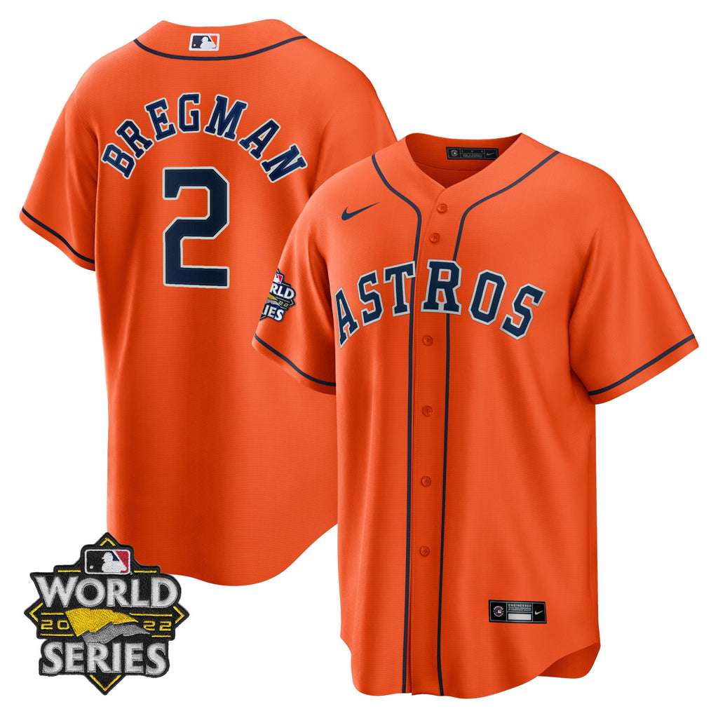 Men’s Houston Alternate 2022 World Series Player Jersey