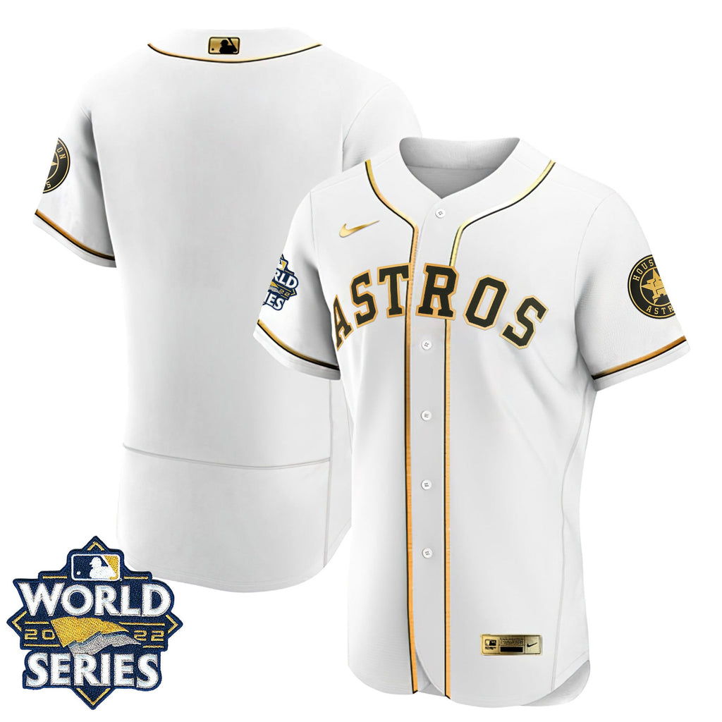 Houston Black Gold & White Gold Team Jersey