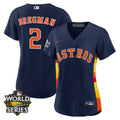 Women’s Houston Alternate Navy 2022 World Series Player Jersey