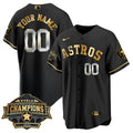 Houston 2022 Champions Limited Custom Name And Number Jersey