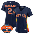 Women’s Houston Alternate Navy 2022 Champions Limited Player Jersey