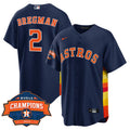 Men’s Houston Alternate Navy 2022 Champions Limited Player Jersey
