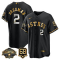 Men’s Houston 2022 World Series Champions & 60th Anniversary Patch Jersey