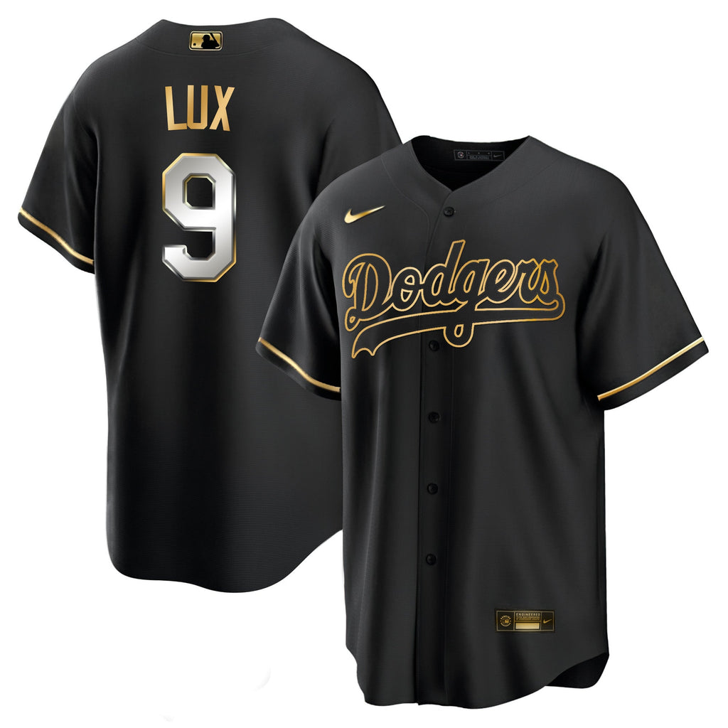 Men’s Los Angeles Black Limited & Gold Jersey