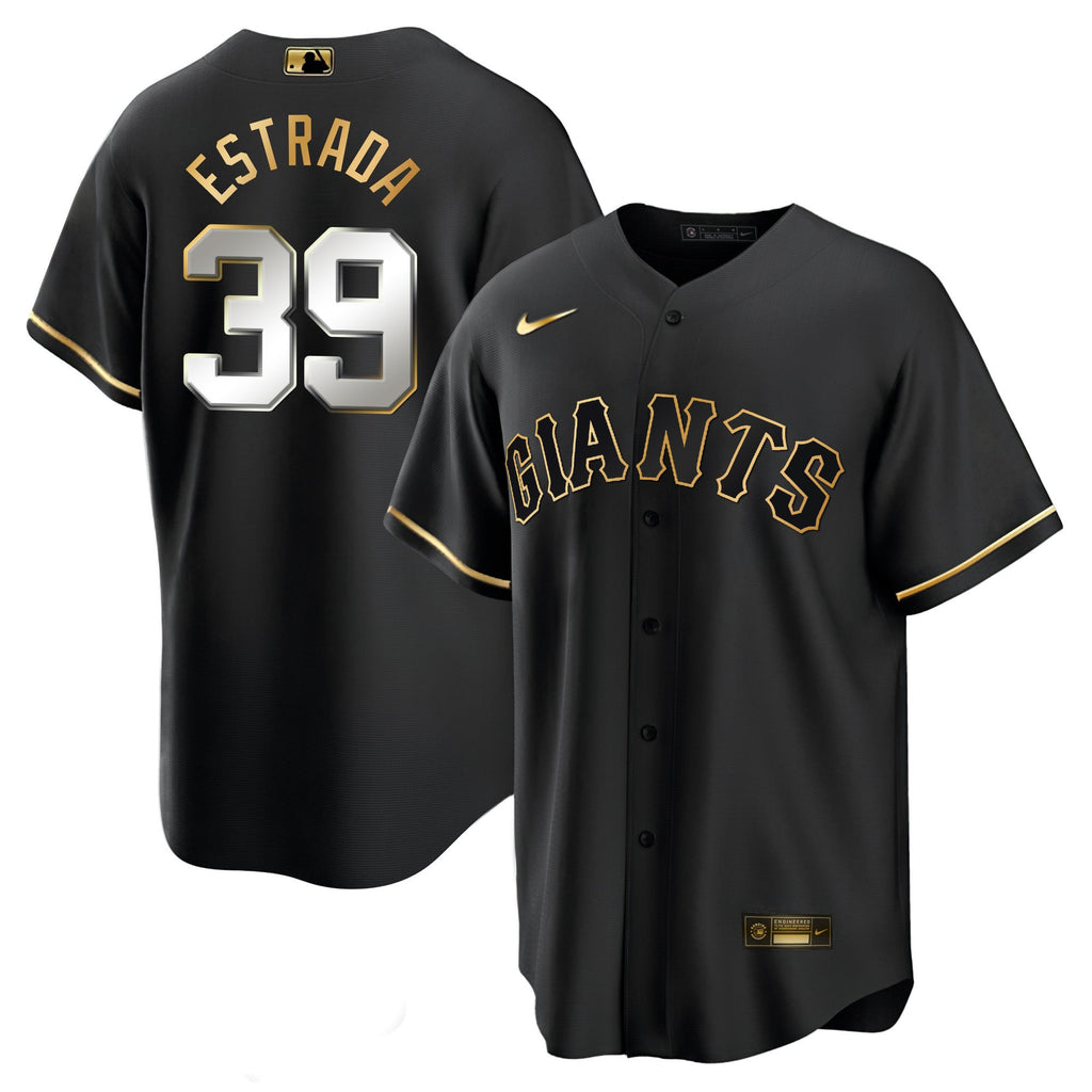 Men’s San Francisco Black Limited & Gold Jersey