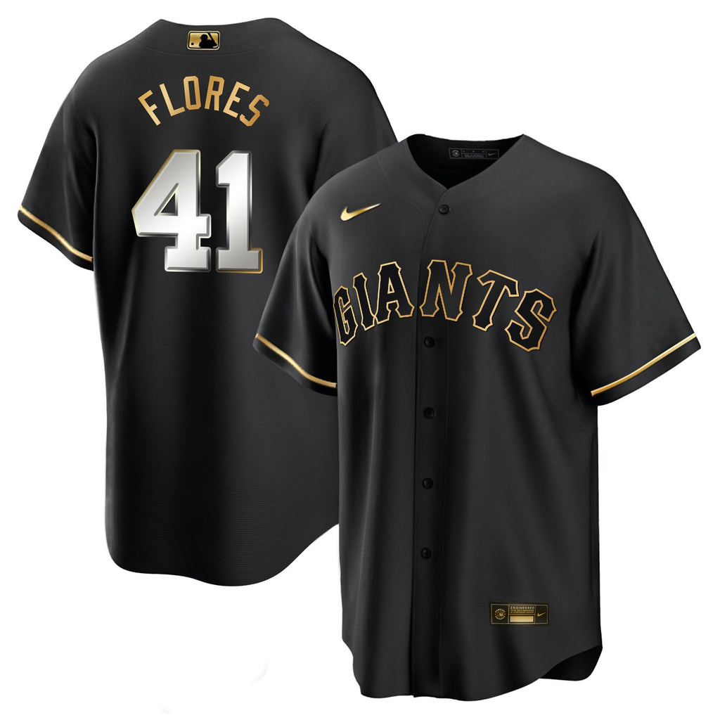 Men’s San Francisco Black Limited & Gold Jersey
