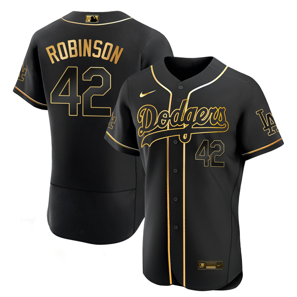 Men’s Los Angeles Black Limited & Gold Jersey