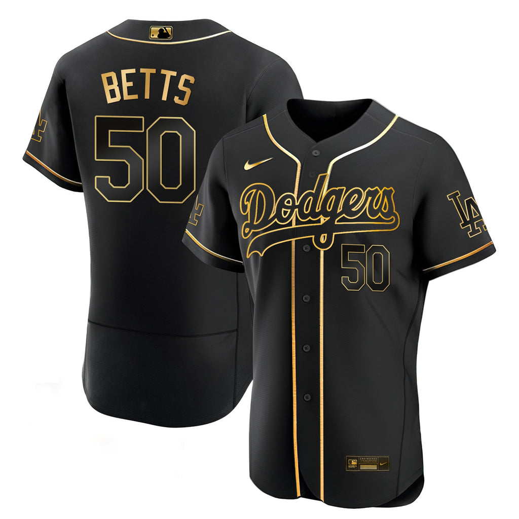 Men’s Los Angeles Black Limited & Gold Jersey