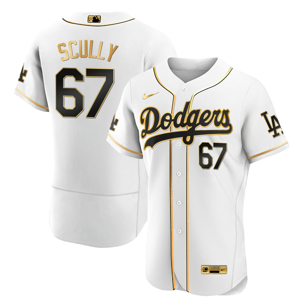 Men’s Los Angeles Black Limited & Gold Jersey