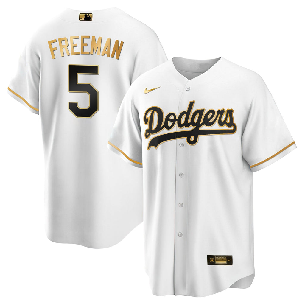 Men’s Los Angeles Black Limited & Gold Jersey