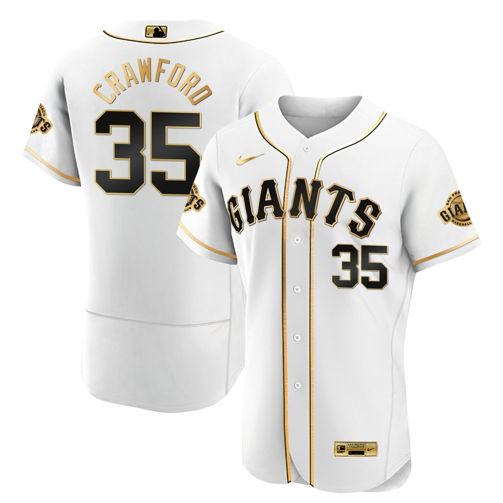 Men’s San Francisco Black Limited & Gold Jersey