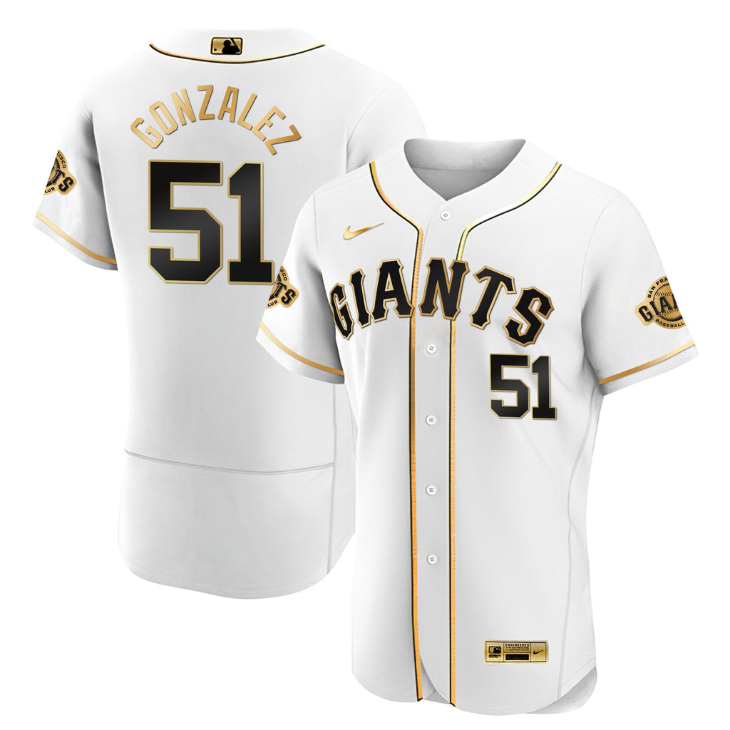 Men’s San Francisco Black Limited & Gold Jersey