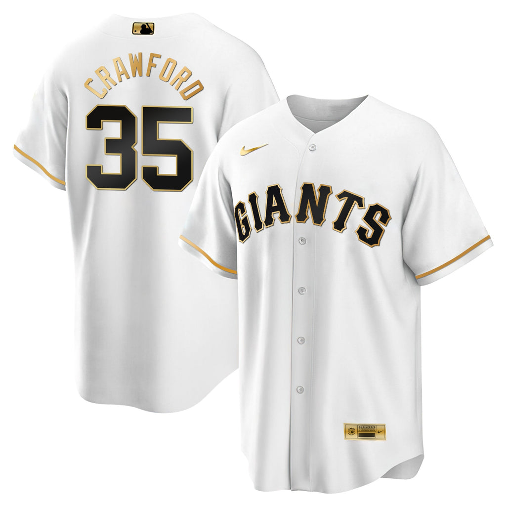 Men’s San Francisco Black Limited & Gold Jersey