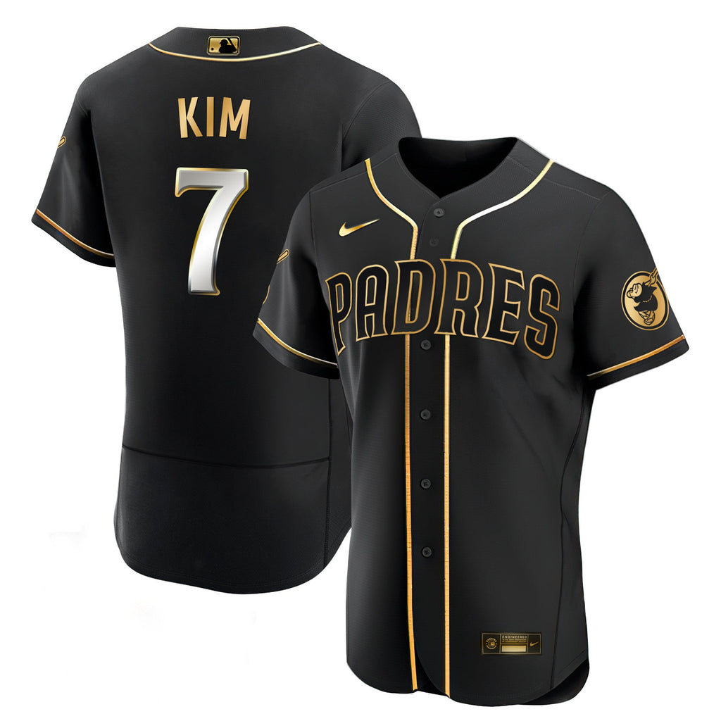 Men’s San Diego Black Limited & Gold Jersey