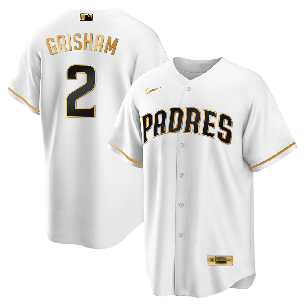 Men’s San Diego Black Limited & Gold Jersey