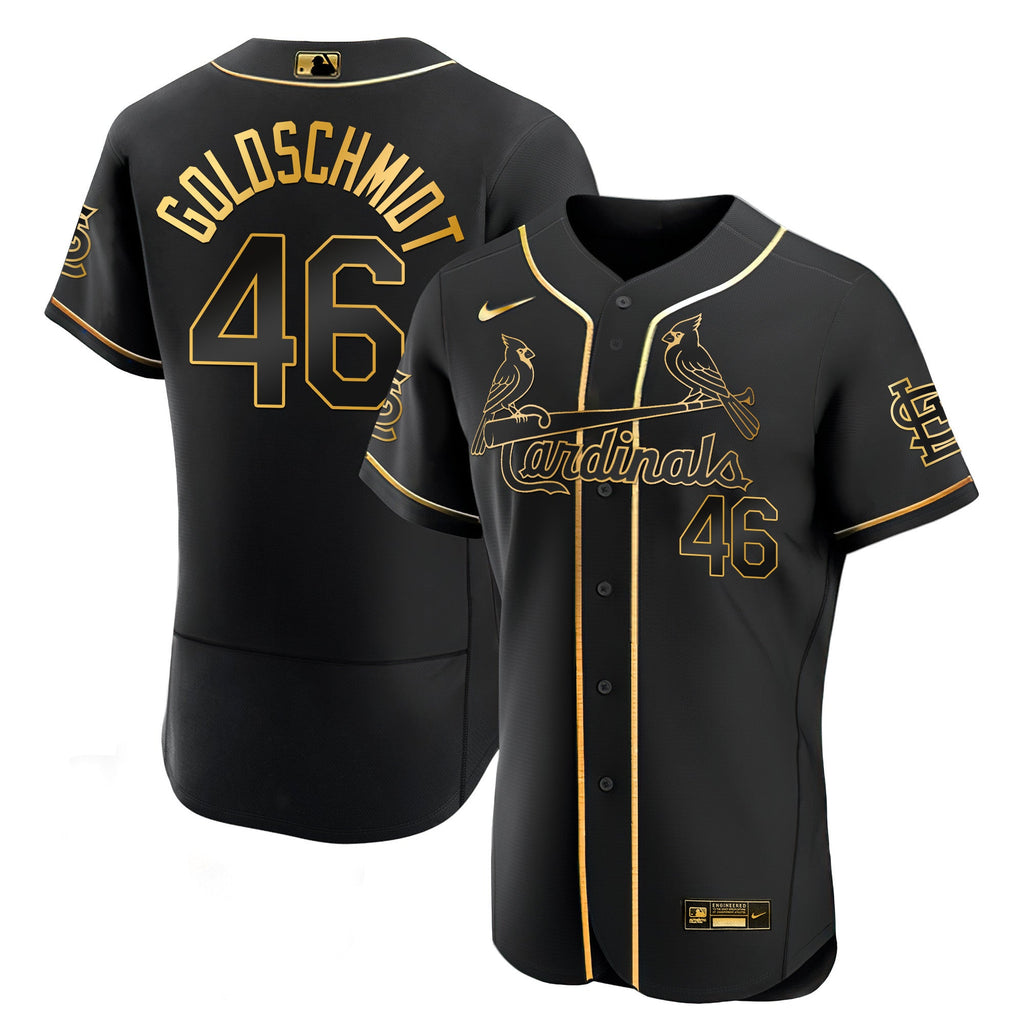 Men’s St. Louis Black Limited & Gold Jersey