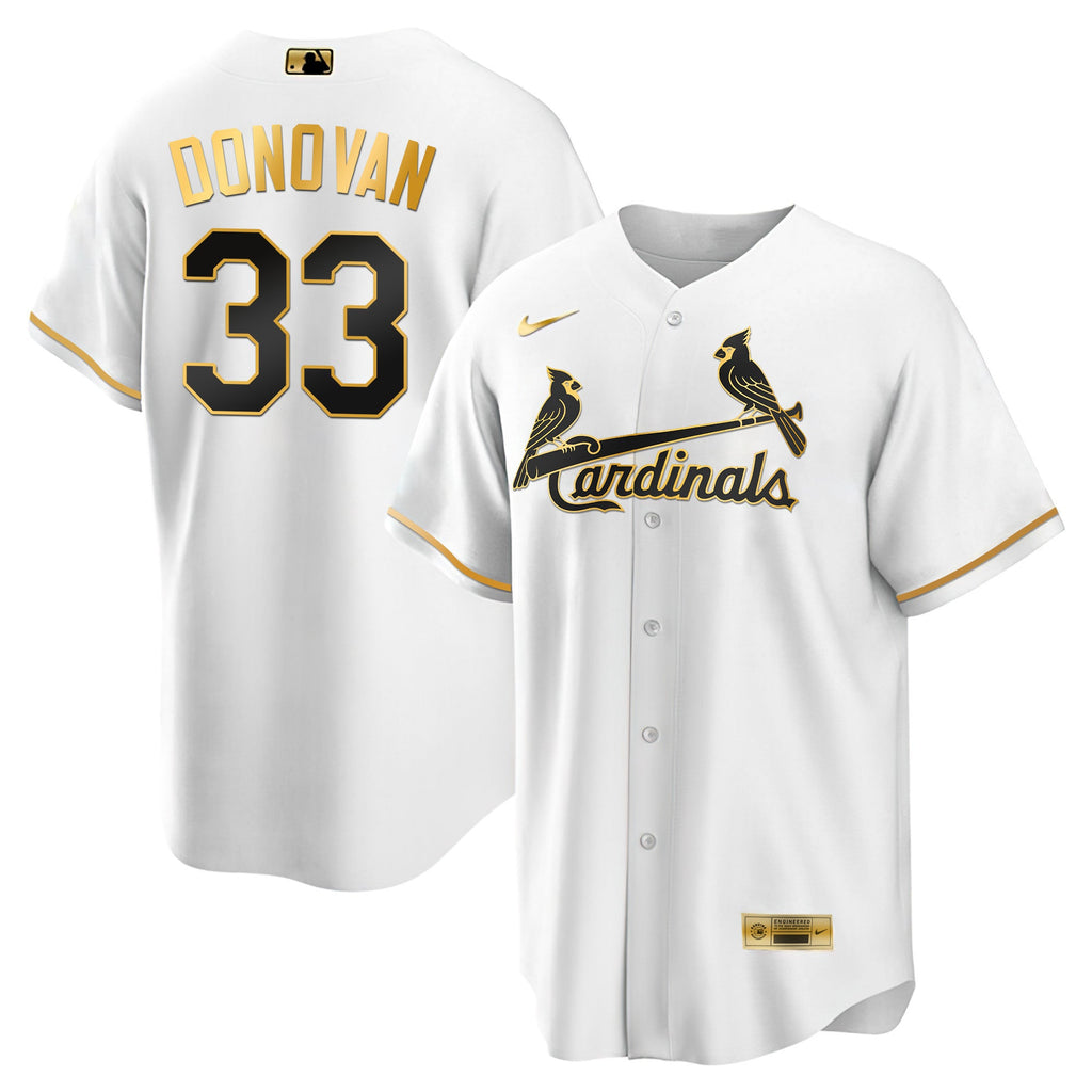 Men’s St. Louis Black Limited & Gold Jersey