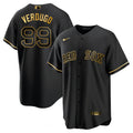Men’s Boston Black Limited & Gold Jersey