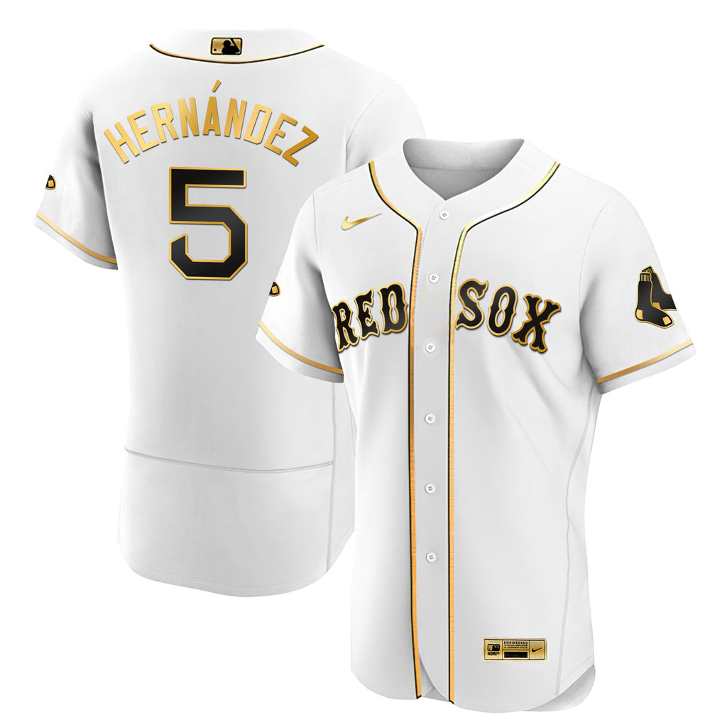 Men’s Boston Black Limited & Gold Jersey