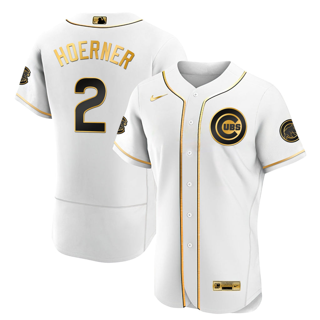 Men’s Chicago Black Limited & Gold Jersey
