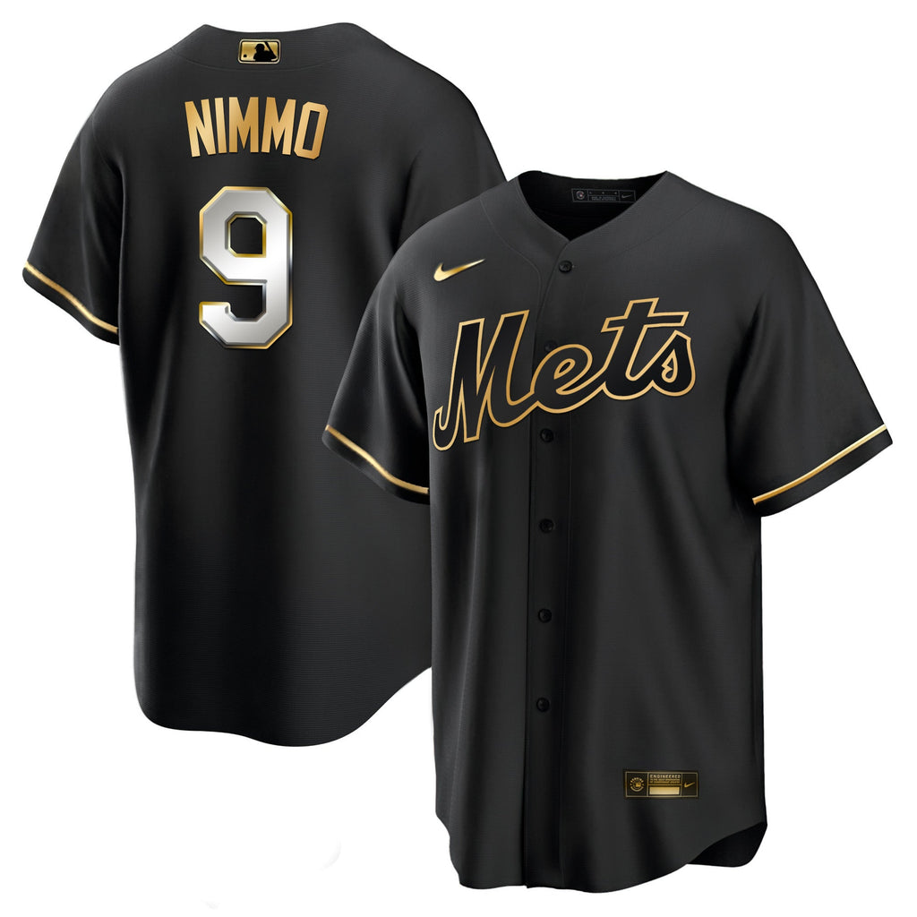 Men’s New York Black Limited & Gold Jersey