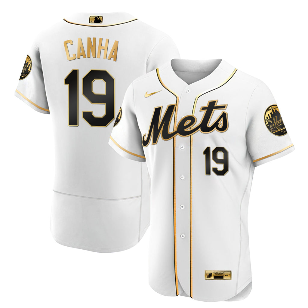 Men’s New York Black Limited & Gold Jersey