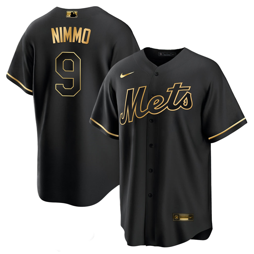Men’s New York Black Limited & Gold Jersey