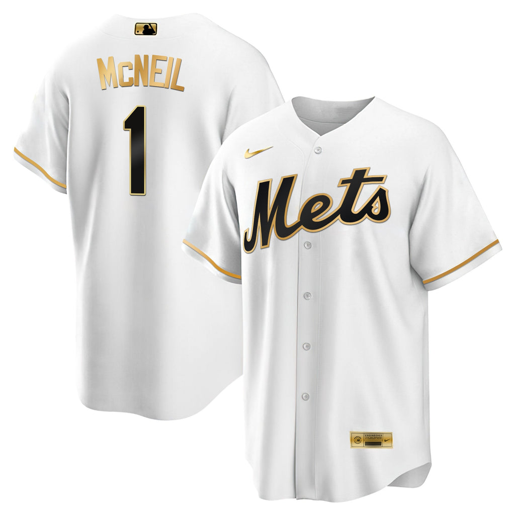 Men’s New York Black Limited & Gold Jersey