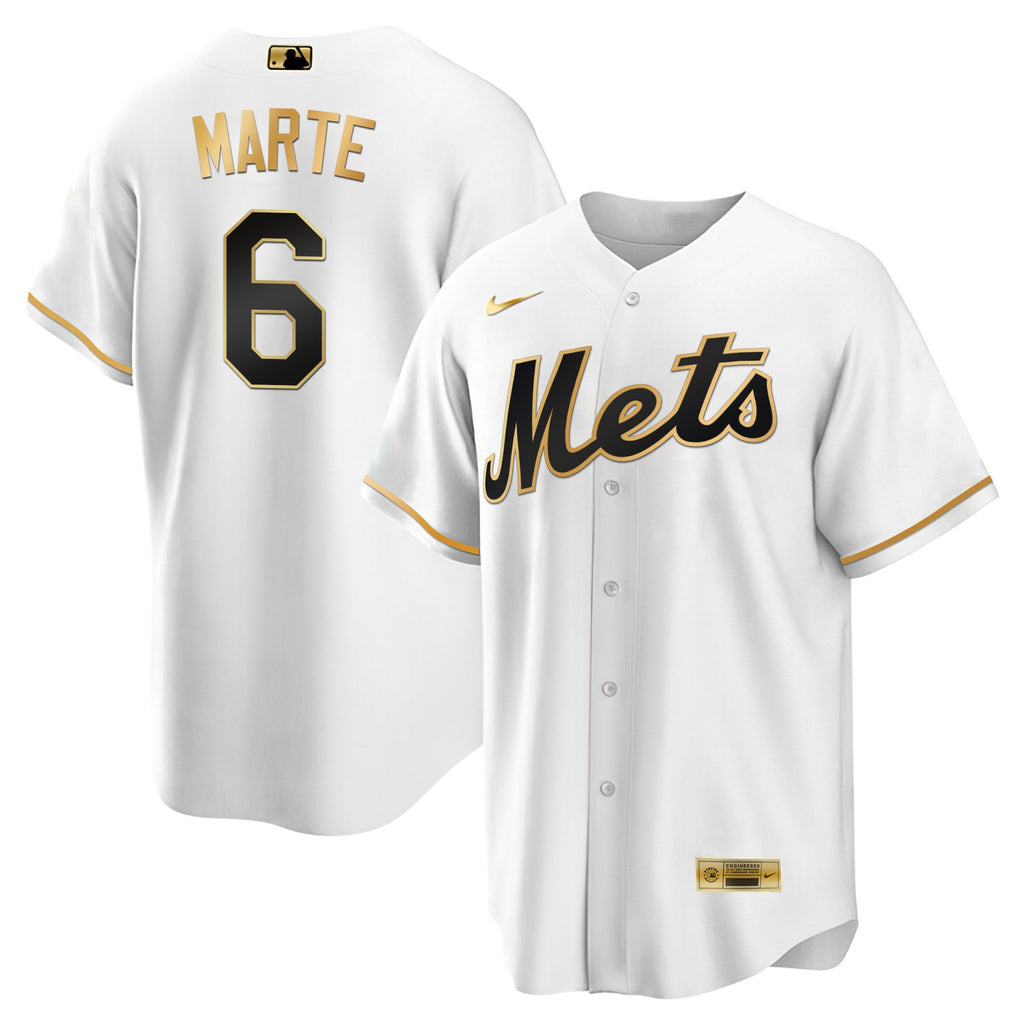 Men’s New York Black Limited & Gold Jersey