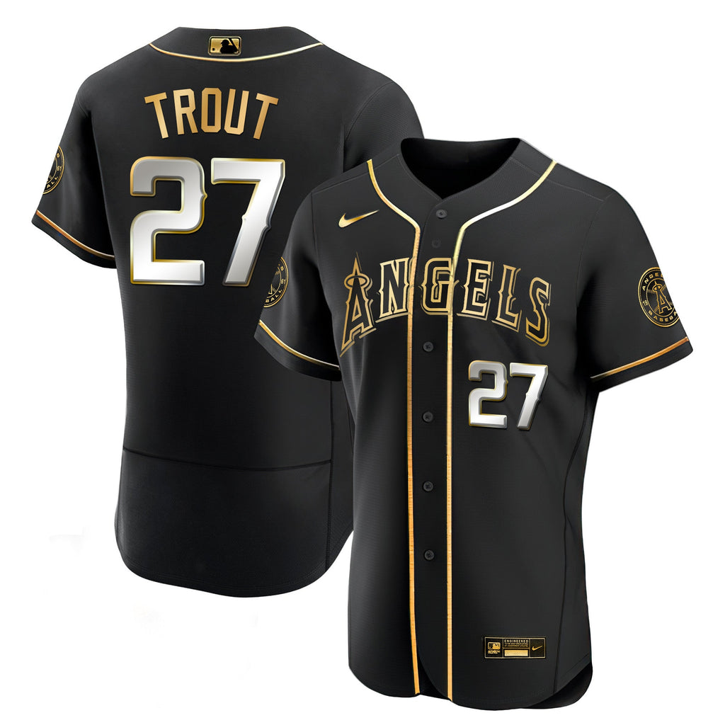 Men’s Los Angeles Black Limited & Gold Jersey