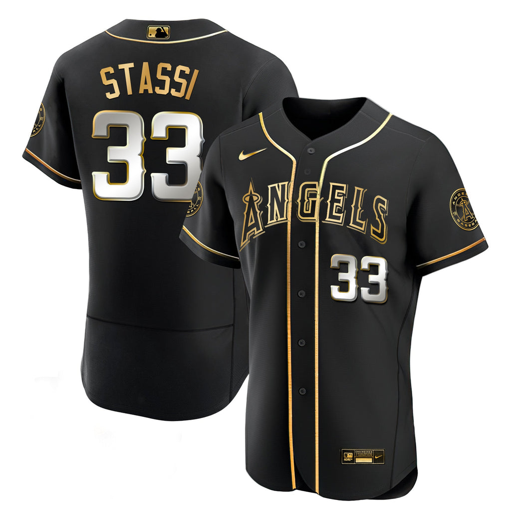 Men’s Los Angeles Black Limited & Gold Jersey