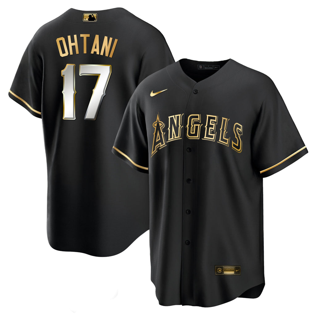 Men’s Los Angeles Black Limited & Gold Jersey