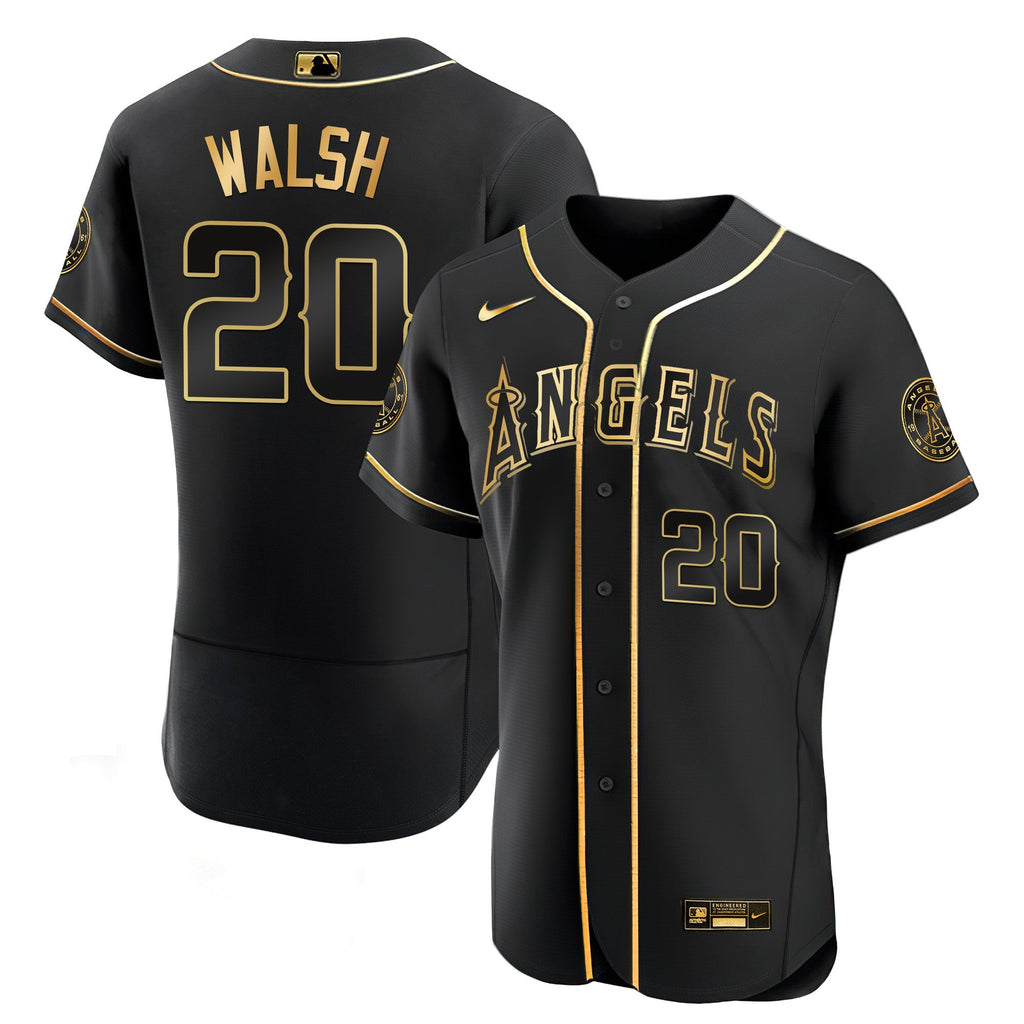 Men’s Los Angeles Black Limited & Gold Jersey